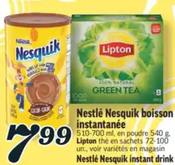 Marché Richelieu Nestlé Nesquik boisson instantanée | Nestlé Nesquik instant drink offer