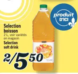 Marché Richelieu SELECTION BOISSON | SOFT DRINK offer