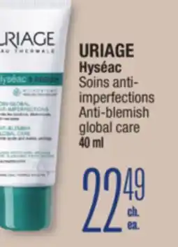 Jean Coutu URIAGE Hyséac Anti-blemish global care offer