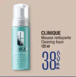 Jean Coutu CLINIQUE Cleaning foam offer