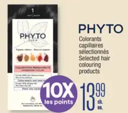 Jean Coutu PHYTO Selected hair colouring products offer