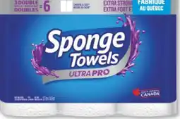 Jean Coutu SPONGETOWELS Ultra Paper towels offer