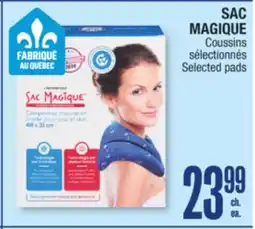 Jean Coutu SAC MAGIQUE Selected pads offer