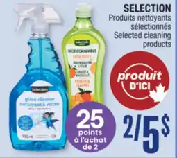 Jean Coutu SELECTION Selected cleaning products offer