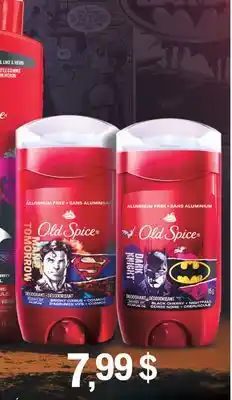 Jean Coutu OLD SPICE SMELL LIKE A HERO offer