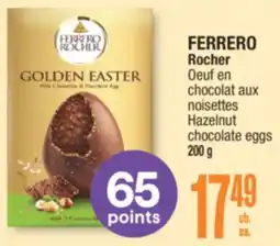 Jean Coutu FERRERO Rocher Hazelnut chocolate eggs offer