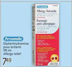 Brunet PERSONNELLE Diphenhydramine pour enfants offer