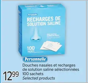 Brunet PERSONNELLE Douches nasales et recharges de solution saline sélectionnées offer