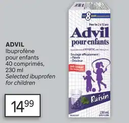 Brunet ADVIL Ibuprofène pour enfants offer