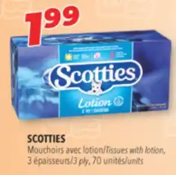 Familiprix SCOTTIES Tissues with lotion offer