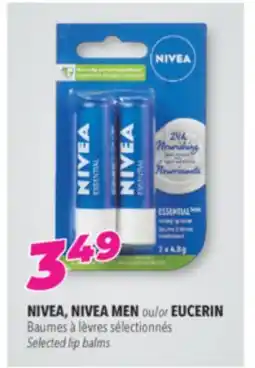 Familiprix NIVEA Selected lip balms offer