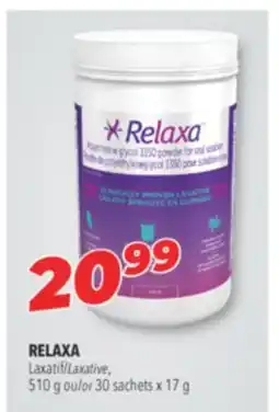 Familiprix RELAXA, Laxative, 510 g or 30 sachets x 17 g offer