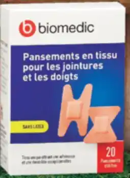 Familiprix Biomedic Selected bandages offer