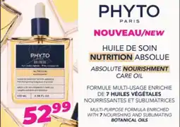 Familiprix PHYTO PARIS ABSOLUTE NOURISHMENT CARE OIL offer