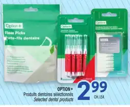 Uniprix OPTION+ Produits dentaires sélectionnés/Selected dental products offer