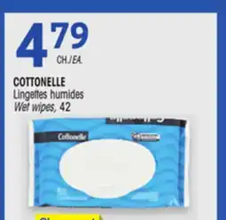 Uniprix COTTONELLE Lingettes humides/Wet wipes offer