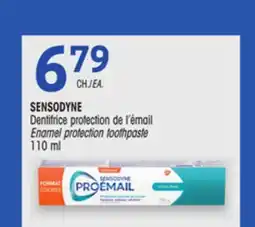 Uniprix SENSODYNE Dentifrice protection de l'émail/Enamel protection toothpaste offer