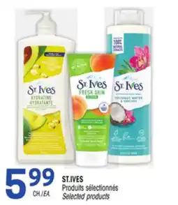 Uniprix ST. IVES Produits sélectionnés/Selected products offer