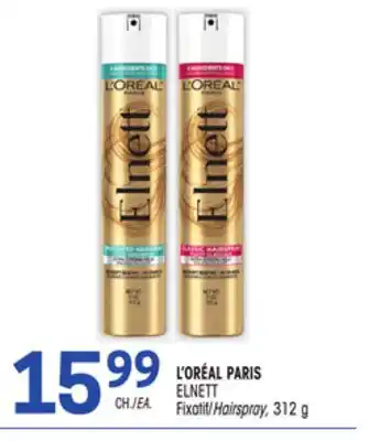 Uniprix L'ORÉAL PARIS ELNETT Fixatif/Hairspray offer