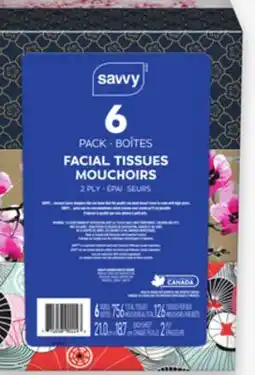 Proxim SAVVY Facial tissues offer