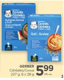 Proxim GERBER Cereal offer