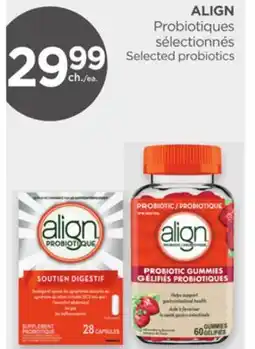 Proxim ALIGN Selected probiotics offer