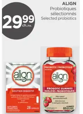 Proxim ALIGN Selected probiotics offer