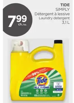 Proxim TIDE SIMPLY Laundry detergent offer