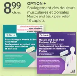 Proxim OPTION + Muscle and back pain relief offer