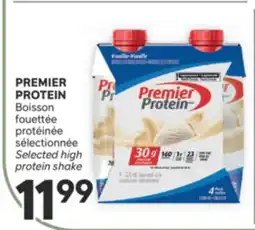 Brunet PREMIER PROTEIN Boisson fouettée protéinée sélectionnée offer