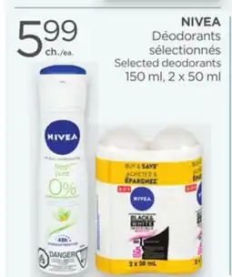 Proxim NIVEA Selected deodorants offer