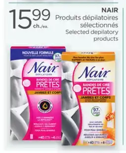 Proxim NAIR Selected depilatory products offer