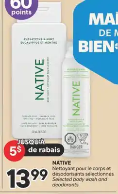 Brunet NATIVE Nettoyant pour le corps et désodorisants sélectionnés offer