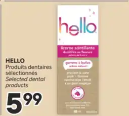 Brunet HELLO Produits dentaires sélectionnés offer