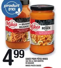 Marche Ami SAUCE POUR PÂTES MIKES | MIKES PASTA SAUCE offer