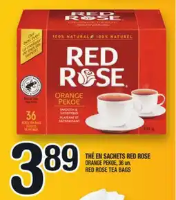 Marche Ami THÉ EN SACHETS RED ROSE | RED ROSE TEA BAGS offer