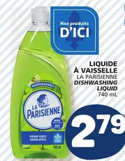 Marché Bonichoix LA PARISIENNE DISHWASHING LIQUID offer