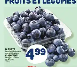 Marché Bonichoix BLUEBERRIES offer