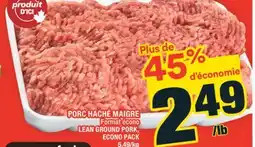 Super C PORC HACHÉ MAIGRE | LEAN GROUND PORK offer