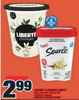 Super C YOGOURT CLASSIQUE LIBERTÉ | LIBERTÉ CLASSIQUE YOGURT offer