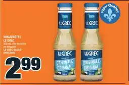 Super C VINAIGRETTE LE GREC | LE GREC SALAD DRESSING offer