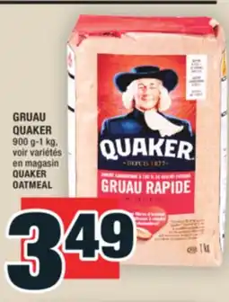 Super C GRUAU QUAKER | QUAKER OATMEAL offer