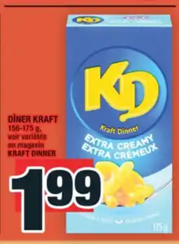 Super C DÎNER KRAFT | KRAFT DINNER offer