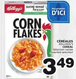 Marches Tradition KELLOGG'S CEREAL offer