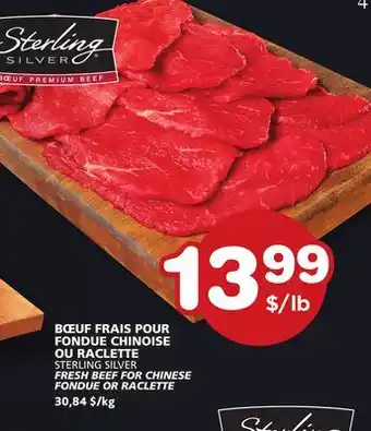 Marches Tradition STERLING SILVER FRESH BEEF FOR CHINESE FONDUE OR RACLETTE offer