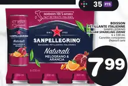 Marches Tradition SANPELLEGRINO ITALIAN SPARKLING DRINK offer