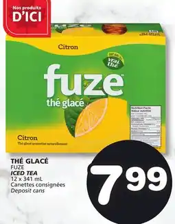 Marches Tradition FUZE ICED TEA offer