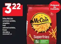 Maxi FRITES MCCAIN | FRIES, 454-800 g offer