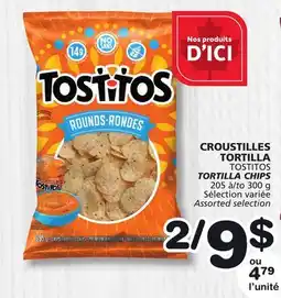 Marches Tradition TOSTITOS TORTILLA CHIPS offer