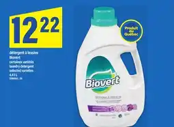 Maxi DÉTERGENT À LESSIVE BIOVERT | LAUNDRY DETERGENT, 4,43 L offer